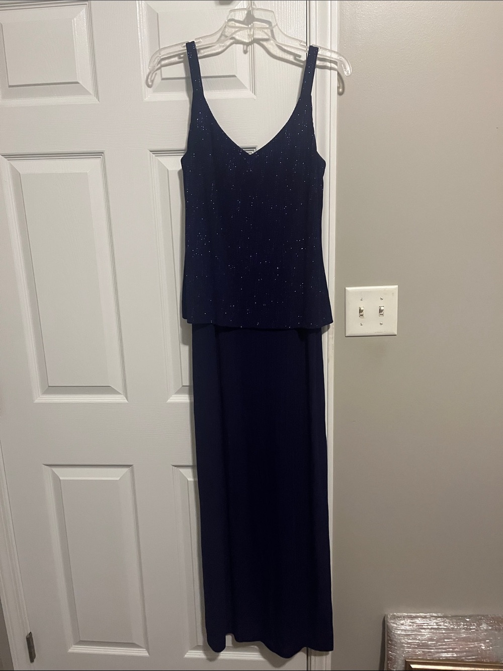 Vintage Alex Evenings Purple Formal Dress with Jacket
